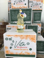 Dầu Hướng Dương Cao Cấp Vita Organica – Vita Organica Premium Sunflower Oil 1Lít