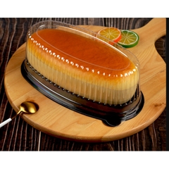 Hộp Nhựa Oval Đế Đen F70