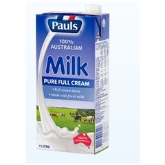 Sữa Tươi Nguyên Kem Full Cream Pauls Úc 1Lít
