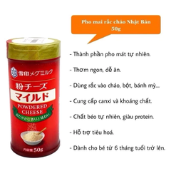 Phô Mai Rắc MEG Nhật Bản Cho Bé 50g I EXP: 15.11.2025