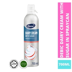 Kem xịt Whipped Cream Debic 700ml - Debic Dairy Cream with Sugar in Spraycan