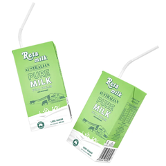Sữa Tươi Úc Tiệt Trùng Reta Milk Thùng 24 Hộp 200ml - DATE 12/2025