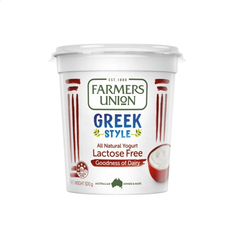 Sữa Chua Hy lạp - Lactose Free Farmer Union Greek Style 500g