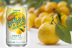 Nước mơ/quýt lên men CHOYA Umeshu Soda 350ml - Yowanai Ume Soda