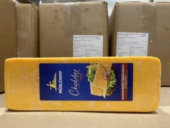 Phô Mai Cheddar Màu/ Trắng Muhlenhof Cắt lẻ 500g (từ khối 2.4-2.8kg)