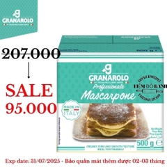 Phô mai Mascarpone Granarolo Ý 500G - Exp date 31/07/2025