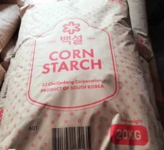 Tinh Bột Bắp (Ngô) Corn Starch Hàn Quốc Bao 20kg