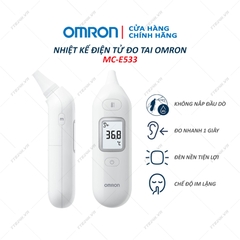 Nhiệt kế điện tử đo tai OMRON MC-E533