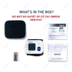 Máy đo huyết áp cổ tay OMRON HEM-6161