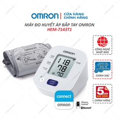 Máy đo huyết áp bắp tay OMRON HEM-7143T1