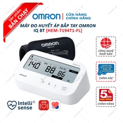 Máy đo huyết áp tự động IQ BT [HEM-7194T1-FL]