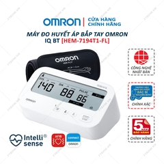 Máy đo huyết áp tự động IQ BT [HEM-7194T1-FL]