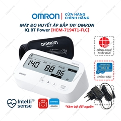 Máy đo huyết áp tự động IQ BT Power [HEM-7194T1-FLC]