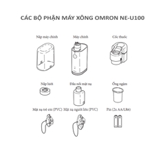 Nắp lưới máy khí dung OMRON NE-U100