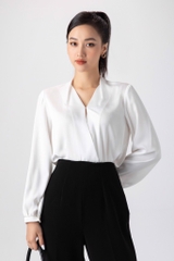 Áo sơ mi Sky Silk Top