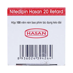 Nifedipin Hasan 20 Retard