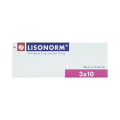 Lisonorm 5/10 H/30 viên