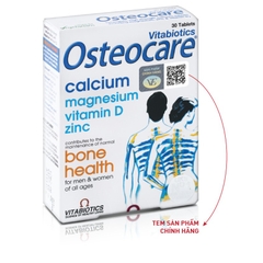 OSTEOCARE Tablets – Đủ Canxi và đủ dưỡng chất cho xương chắc khỏe