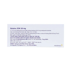 Betaloc Zok 50mg