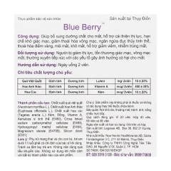 Viên bổ mắt Blue Berry Plus Eye Vitamin New Nordic