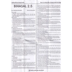 Bihasal 2.5mg H/50v