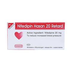 Nifedipin Hasan 20 Retard