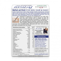 Perfectil Skin, Hair & Nails cho da tóc móng (H/30 viên)