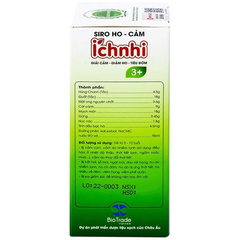 Siro Ho Cảm Ích Nhi 3+ 90ml