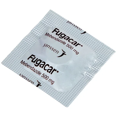 Fugacar Mebendazol 500 mg - Vị Chocolate