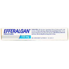Efferalgan 150mg Viên đặt