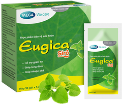 Siro ho Eugica Siro (hộp 30 gói 5 ml)