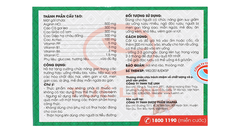 Trà giải độc gan Tuệ Linh (5 gói/hộp)