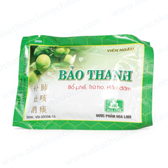 Viên Ngậm Bảo Thanh bổ phế, trừ ho, hóa đờm