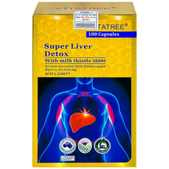 Super Liver Detox vitatree Hộp 80 viên