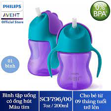 Bình tập uống nước Avent 9M 200ml