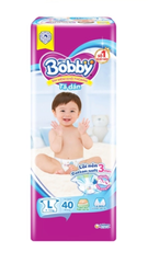Tã dán Bobby Size L