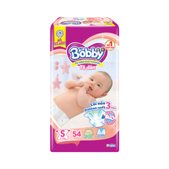 Tã dán Bobby 4-8kg S54 miếng