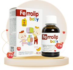 Ferrolip Baby cho trẻ từ 0 tháng tuổi