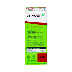 Brauer Organic Liquid Vitamin D 400IU