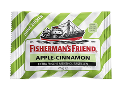Kẹo con tàu Fisherman’s Friend Apple Cinnamon