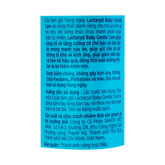 Sữa tắm gội Lactacyd Baby Gentle Care 250ml