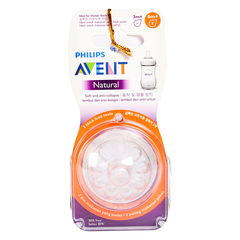 Núm ty Philips Avent cho trẻ từ 6M+ cho thức ăn đặc