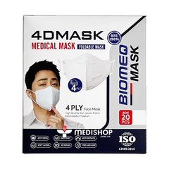Khẩu trang 4D Mask Biomeq H/20 cái
