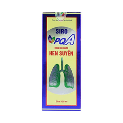 Siro PQA dùng cho người hen suyễn 125ml