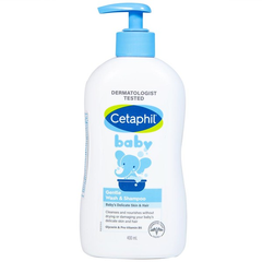 Sữa tắm gội Cetaphil Baby Gentle Wash and Shampoo 400ml