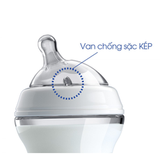 Núm ty Chicco Natural Feeling 2m+ dòng chảy trung bình