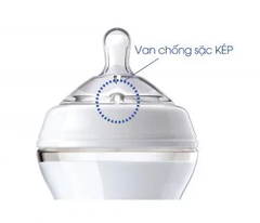 Núm ty Chicco Natural Feeling 4m+ điều chỉnh dòng chảy