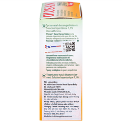 Xịt mũi Otosan Nasal Spray Baby 30ml