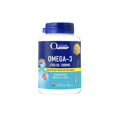 Ocean Health Omega 3 Fish Oil 1000mg H/60