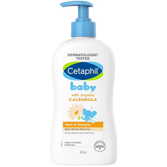 Sữa tắm gội Cetaphil Baby Calendula 400ml
